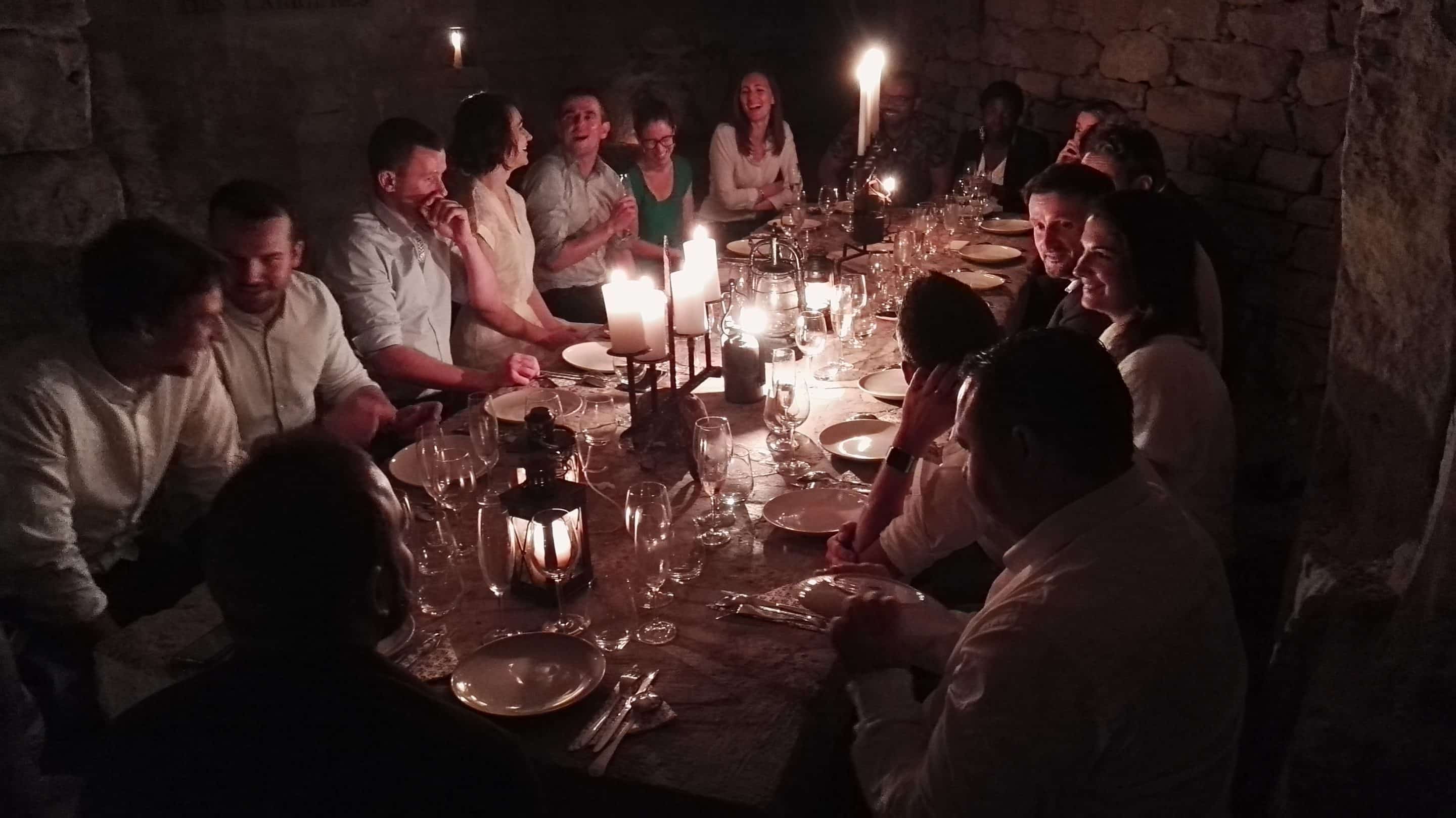 leboncoin : Dinner in the Catacombs