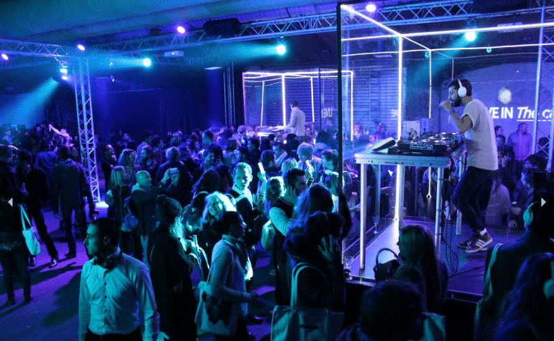 Bose : Product launch party in an underground venue in Paris