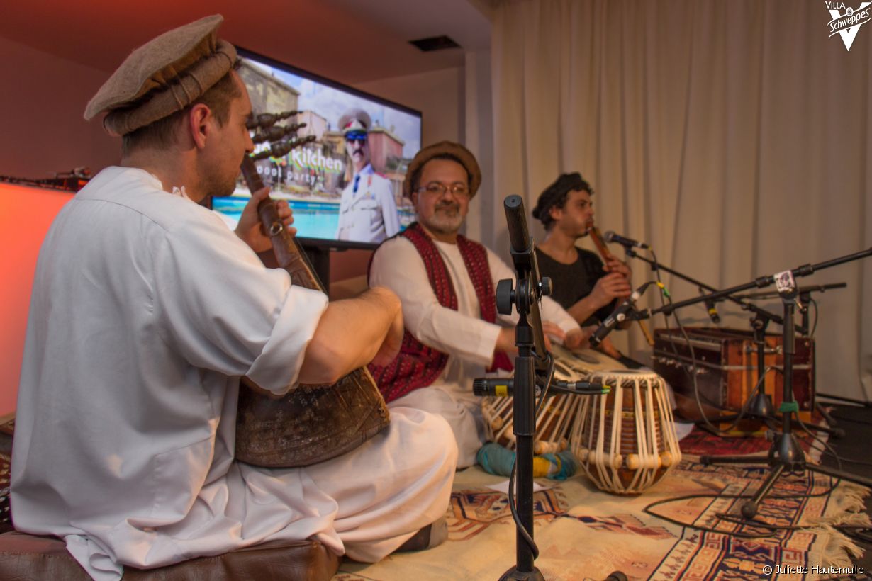 musique traditionnel afghane paris france soiree de lancement de produit serie kaboul kitchen saison 3 canal + agence wato we are the oracle events