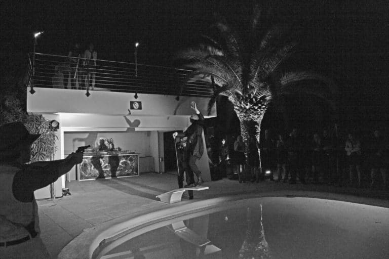 soirée insolite seminaire immersif seminaire exceptionnel Villa Oxygene Vallauris villa piscine Cannes toit arrondi Nuxe agence wato we are the oracle evenementiel events