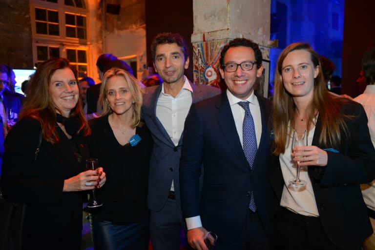marie bolloré marc taieb president wifirst cafe A lieu atypique paris soiree corporate futuriste evenement sur mesure bollore odysee connectee wifirst agence wato we are the oracle evenementiel events