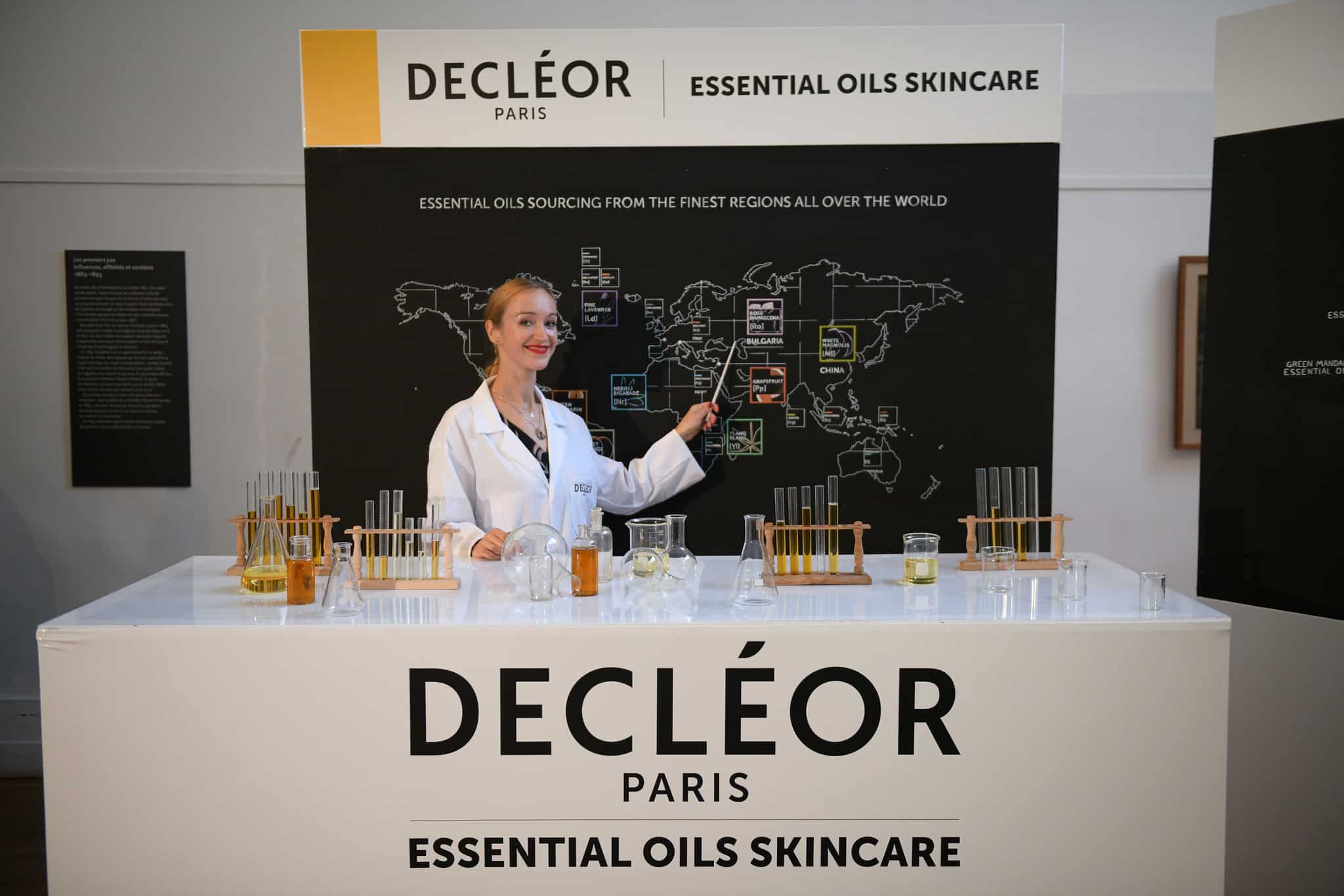 musée bourdelle essential oil skincare tube a essais lancement de produits huile aromessence l’oréal decléor paris france agence wato we are the oracle evenementiel event