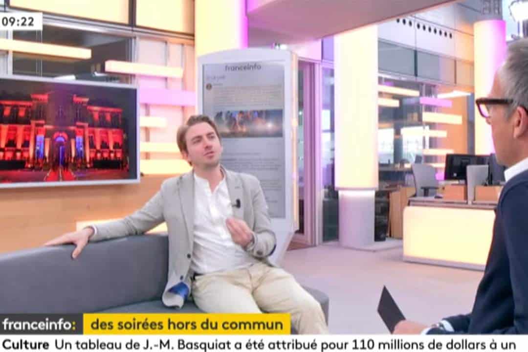 Interview Foulques Jubert sur France Info TV