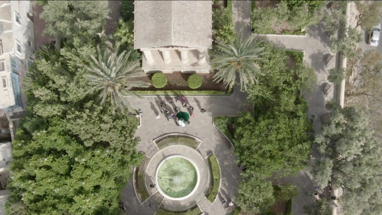 cérémonie hors du commun décor majestueux luxe malte jardin upper baraka gardens