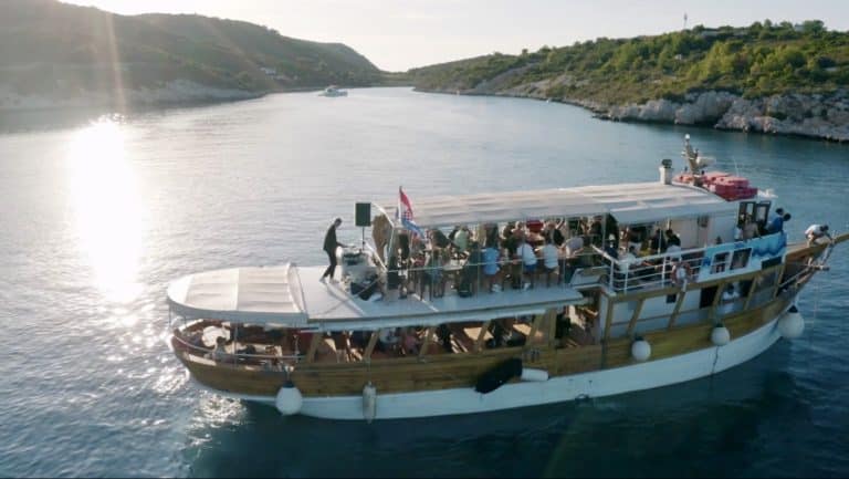 bateau sortie en mer croatie seminaire domofinance