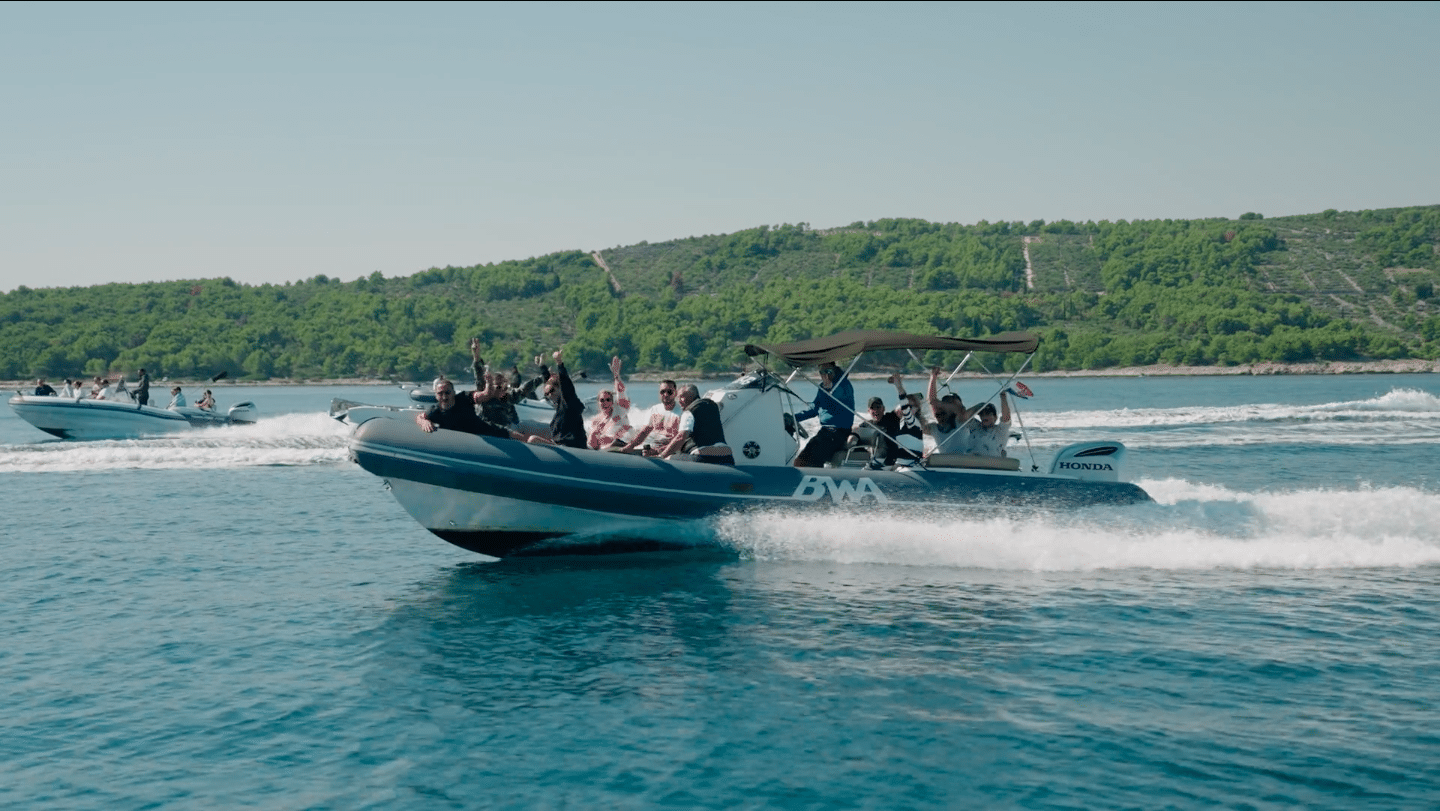 bateaux sortie en mer croatie seminaire domofinance