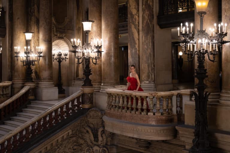 clemence orsini balcon du grand escalier opera garnier