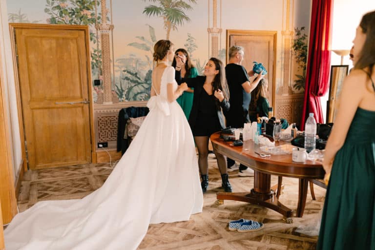 mise en beaute mariee robe wedding planner mariage luxe princier france agence wato