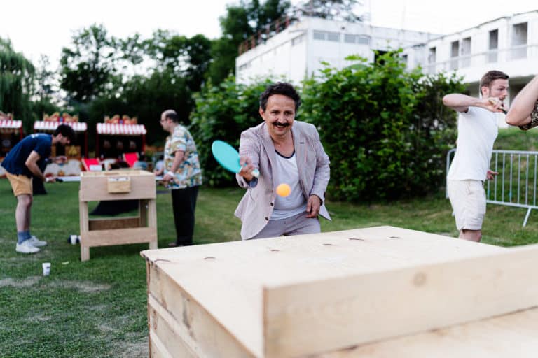 openclassrooms classe verte summer party agence WATO plage de lys chantilly ping pong