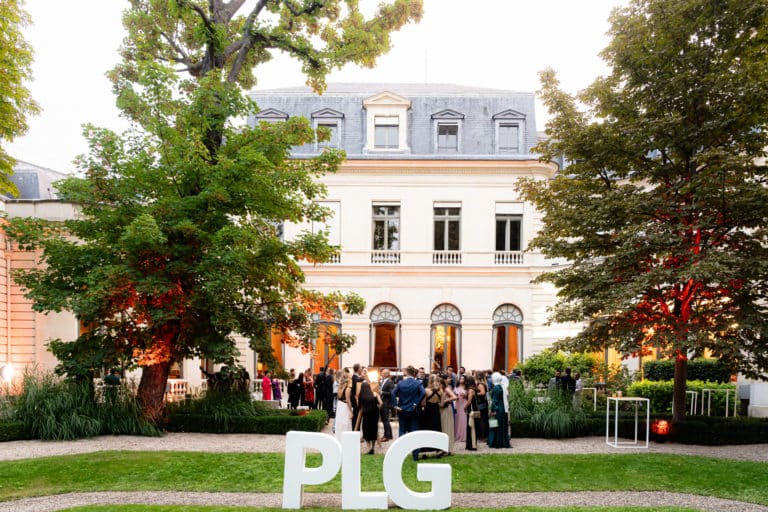 Jardin du Palais Potocki pour PLG soiree prestige Agence evenementiel Paris WATO