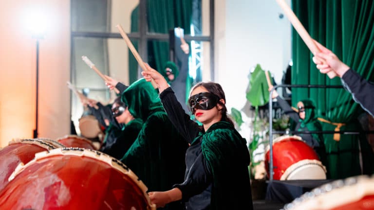 taiko paris tambours japonais grandiose anniversaire somptueux luxe paris agence evenementiel paris agence WATO