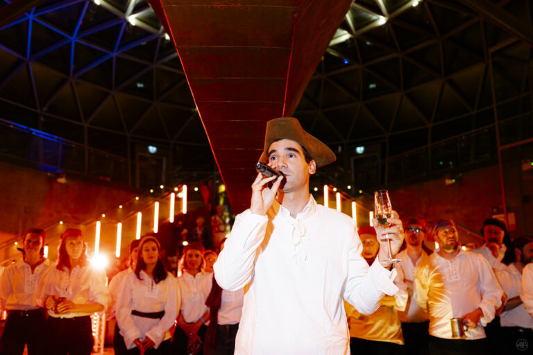 charles guilhamon discours theatre immersif cutty sark corporate event in london agence WATO theme marin voyage prive evenementiel international