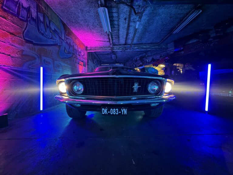 ford mustang voiture tournage pimp my ride rap us paris teaser manomano agence evenementiel wato