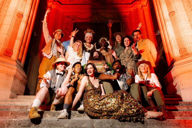 invites costumes theme jumanji jungle party paris agence wato international evenementiel immersif