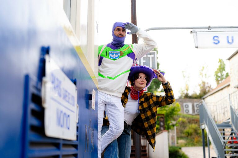 tournage team building playplay toy story buzz l eclair village du seminaire