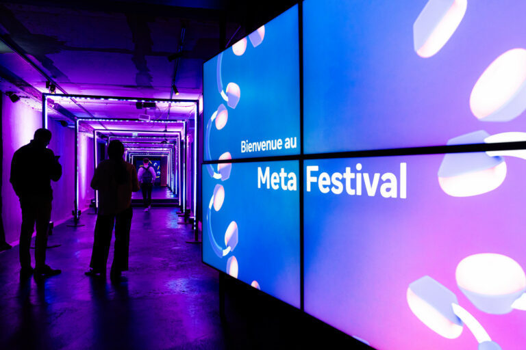 conference meta rayban grand palais immersif paris branding