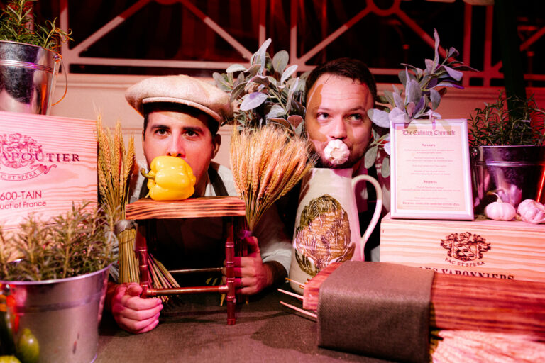 voyage prive immersive party young v&a london. vintage market