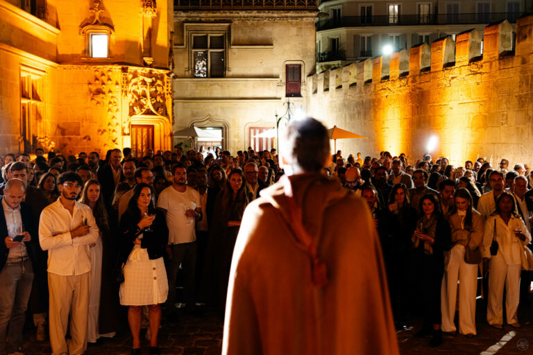 Charles Guilhamon Directeur general Voyage Prive discours prise de parole foule Cour d'honneur Musee Cluny agence WATO