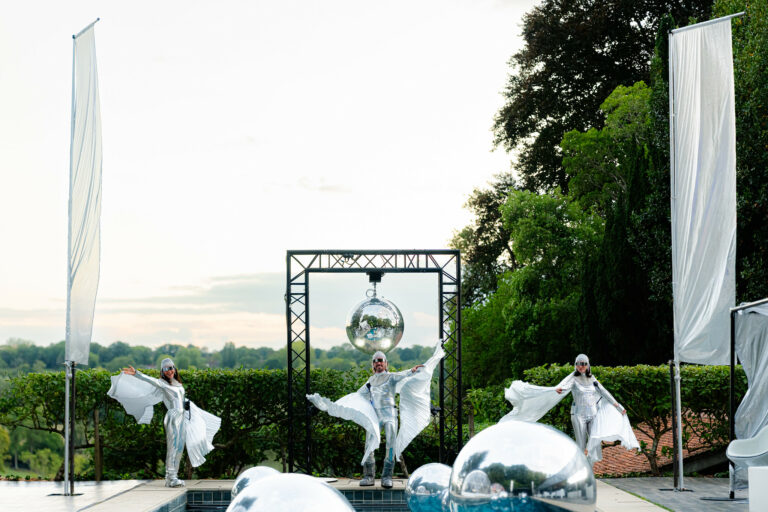 Costumes futuristes argent team WATO