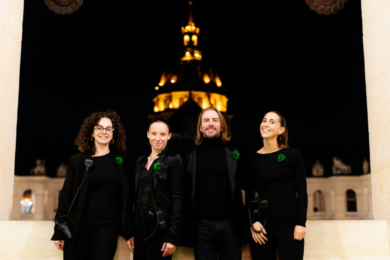 Louise Charbonnier Mathilde Leveille Foulques Jubert Greta Gobbetti Team WATO